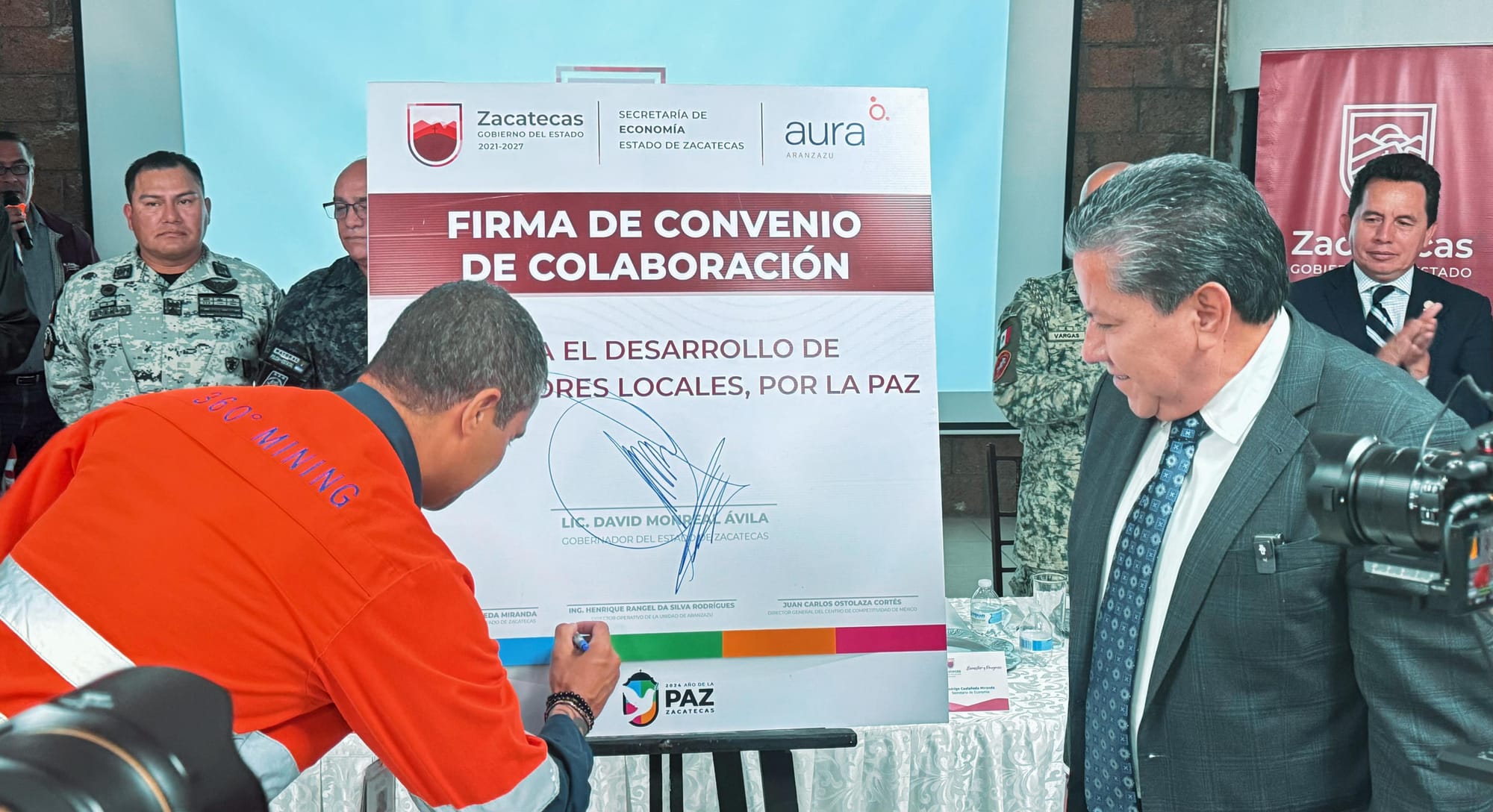 Firma de Convenio entre el Gobierno del Estado y Aura Minerals: Un ...