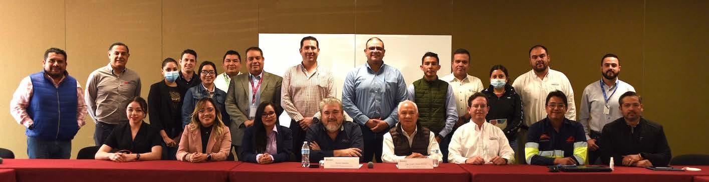 El Comité de Seguridad y Salud del Clúster Minero de Zacatecas realiza la reunión del mes de octubre.