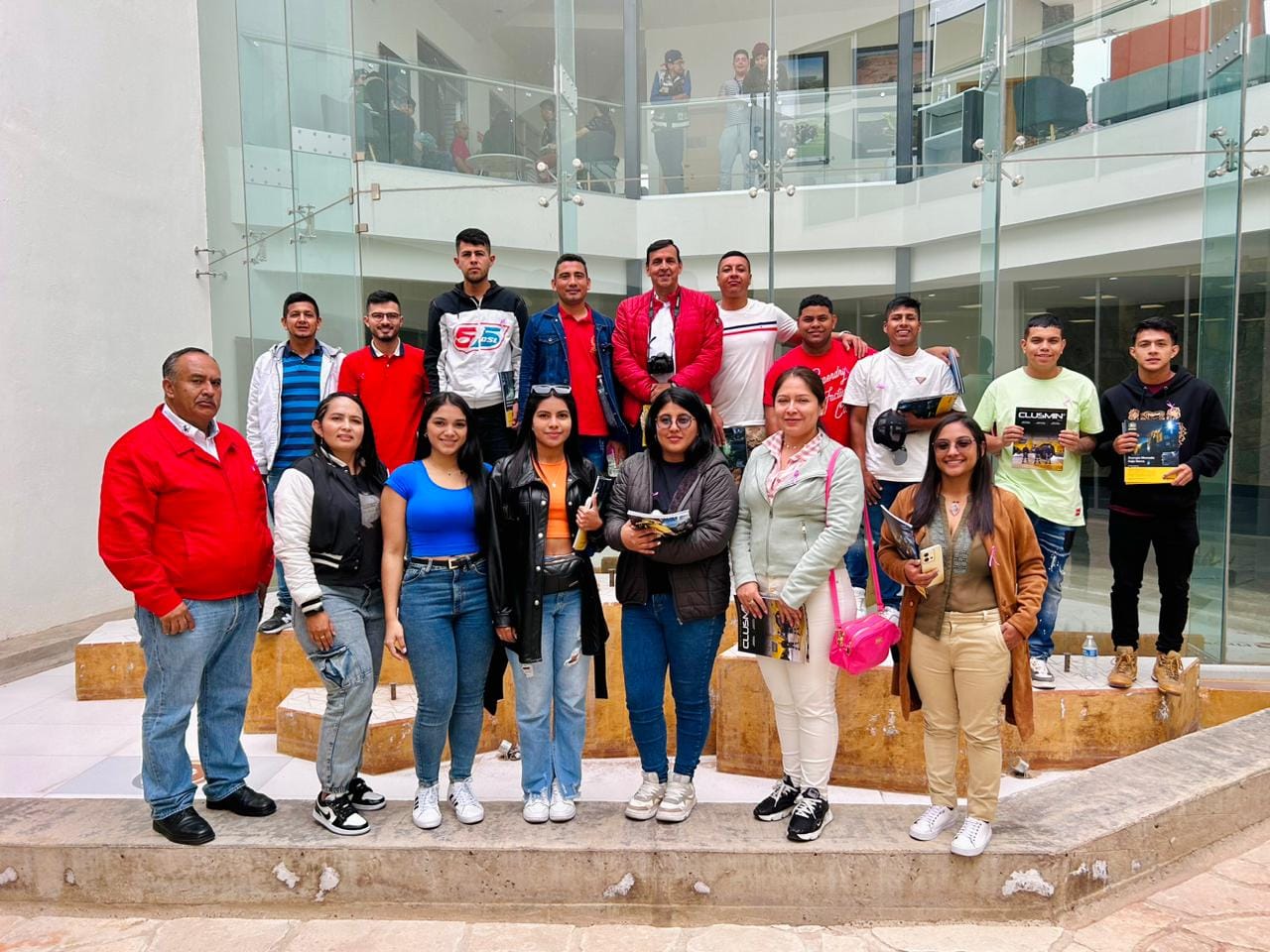 Visita de estudiantes de la Universidad de Popayán, Colombia en el Clusmin.