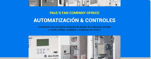 Pauls Fan Company ofrece automatización y controles