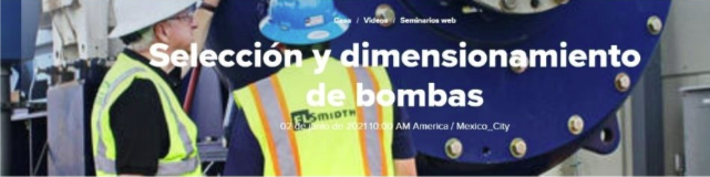 Vídeo: Selección y dimensionamiento de bombas.