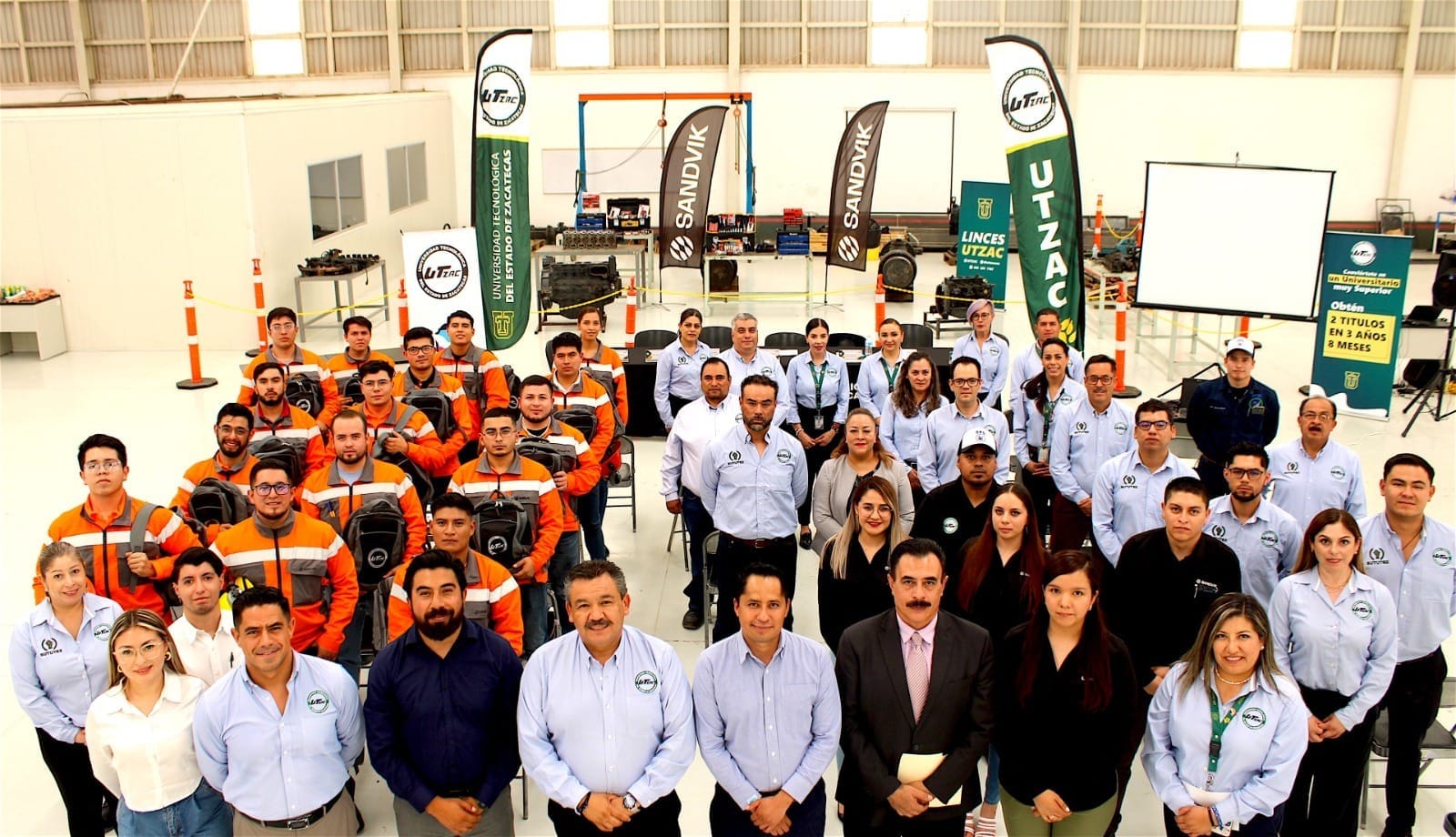 Arranca la capacitación de la segunda generación de Técnicos Jr de Sandvik en la Utzac