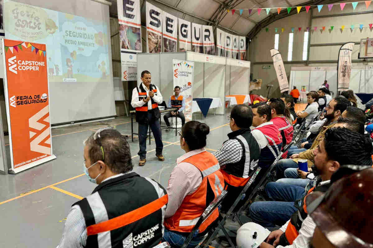 Capstone Copper realiza tercera Feria de la Salud, la Seguridad y el Medio Ambiente