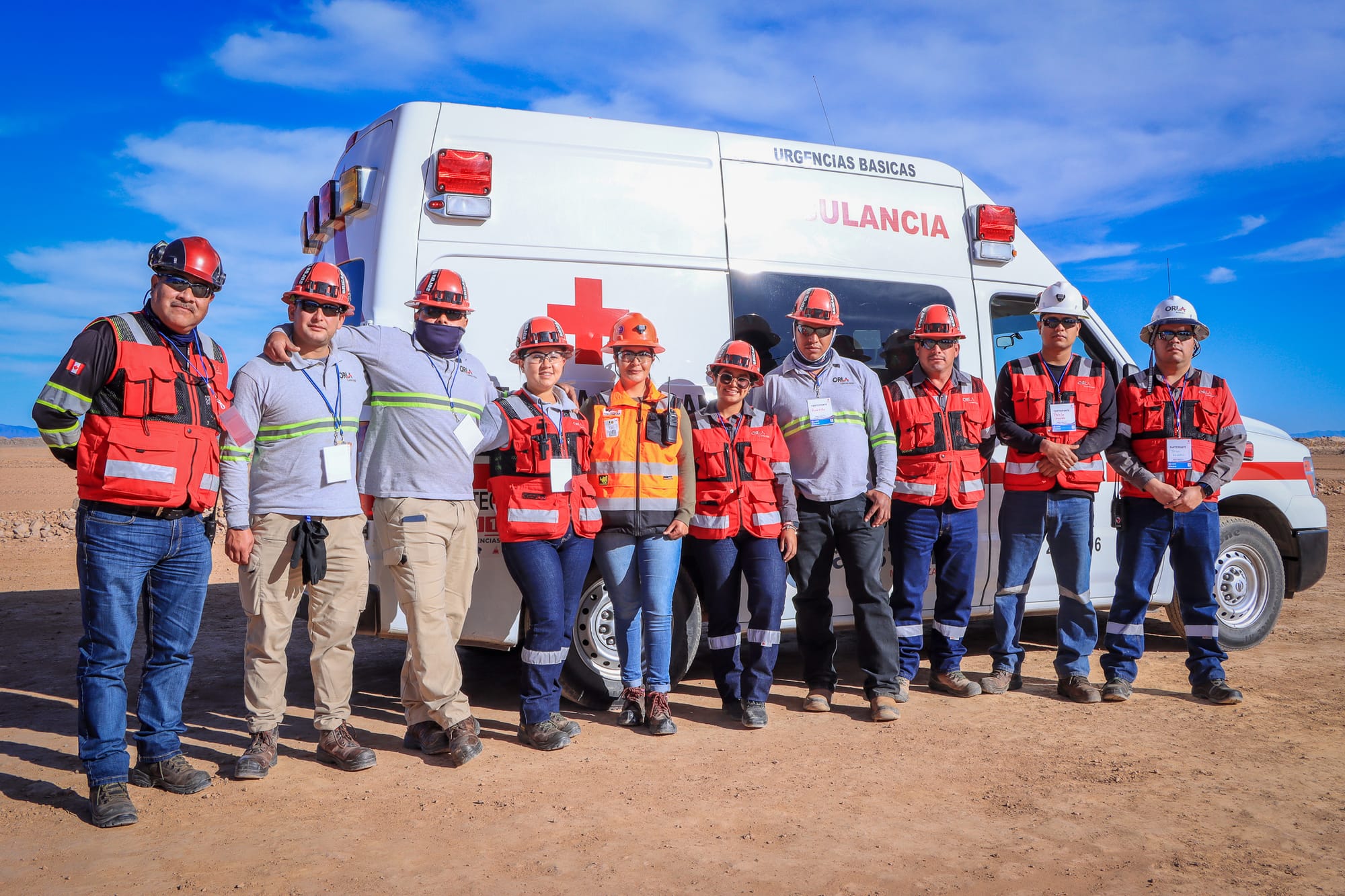 Capacitación en Seguridad y Emergencias para la Brigada Coyotes Rojos y Contratistas de Orla Camino Rojo