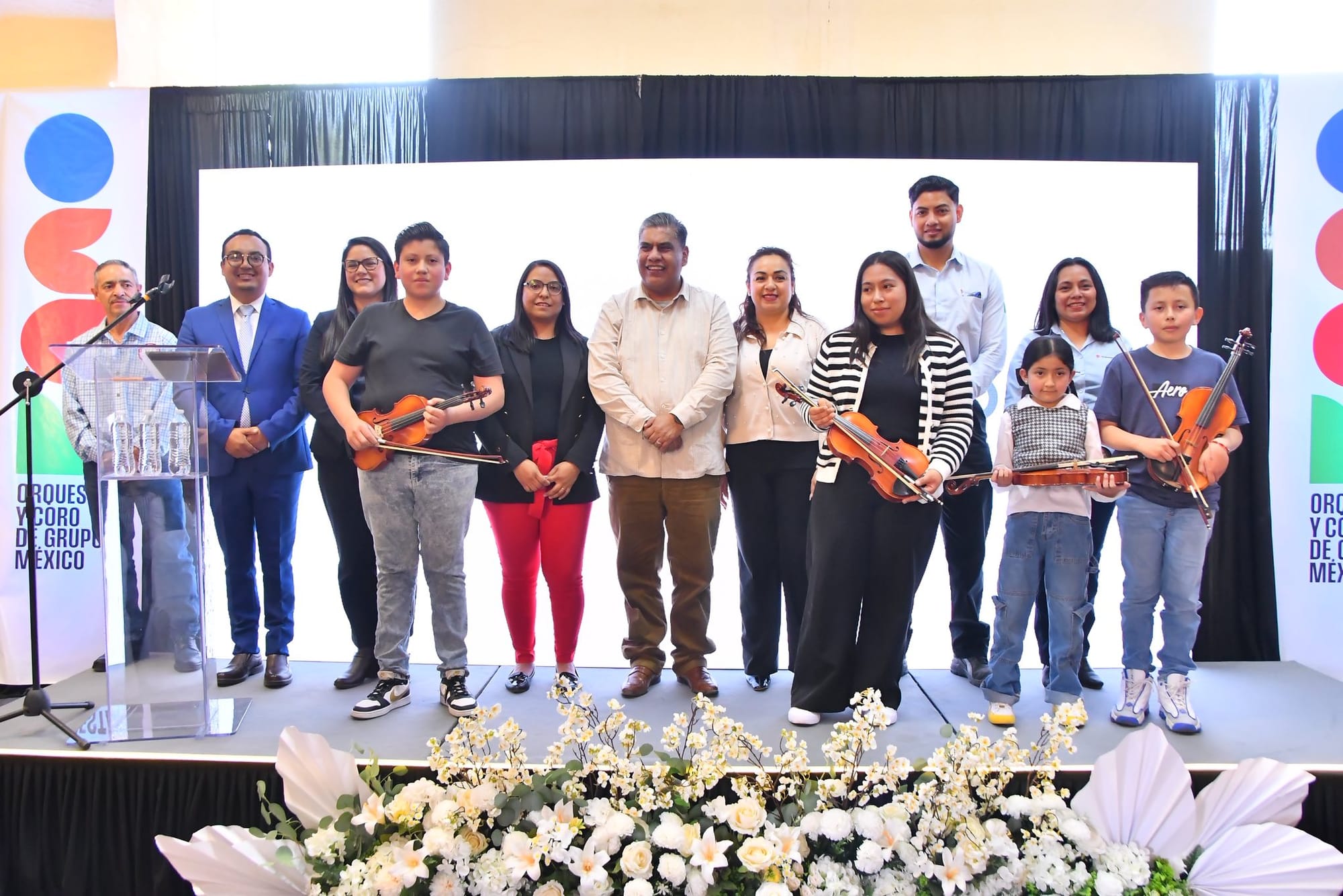 GRUPO MÉXICO INAUGURA PROGRAMA DE ORQUESTAS EN SOMBRERETE, ZACATECAS