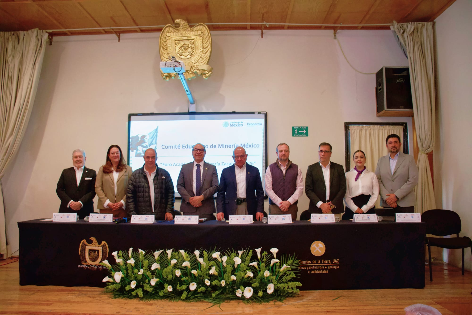 Foro académico de minería Zacatecas "Comité educativo de minería México"