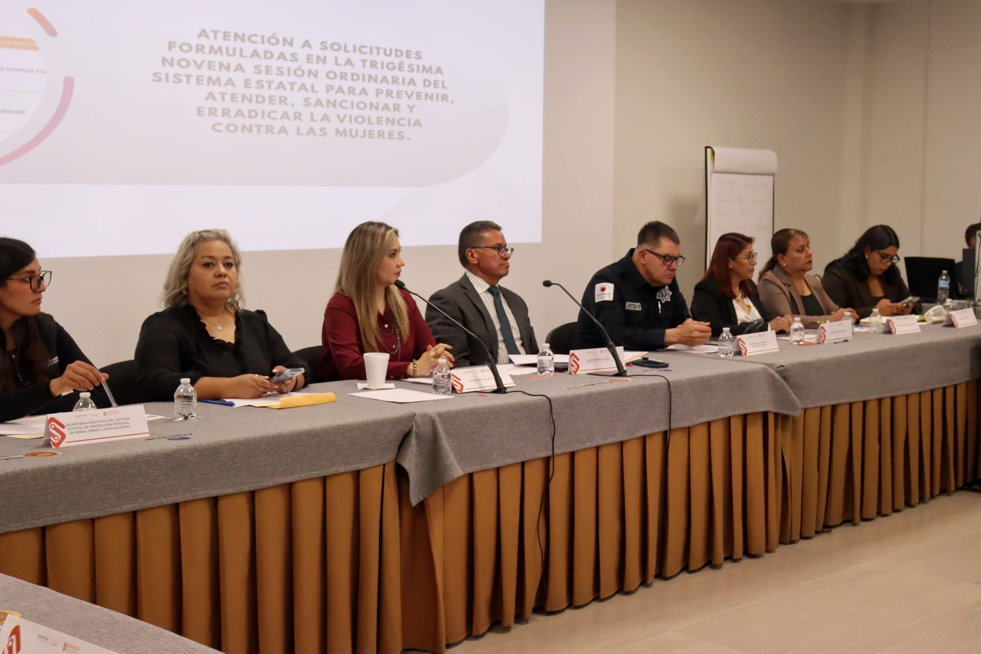 Realizan la 40.ª Sesión Ordinaria del SEPASEV para fortalecer las acciones de prevención y atención de la violencia contra las mujeres