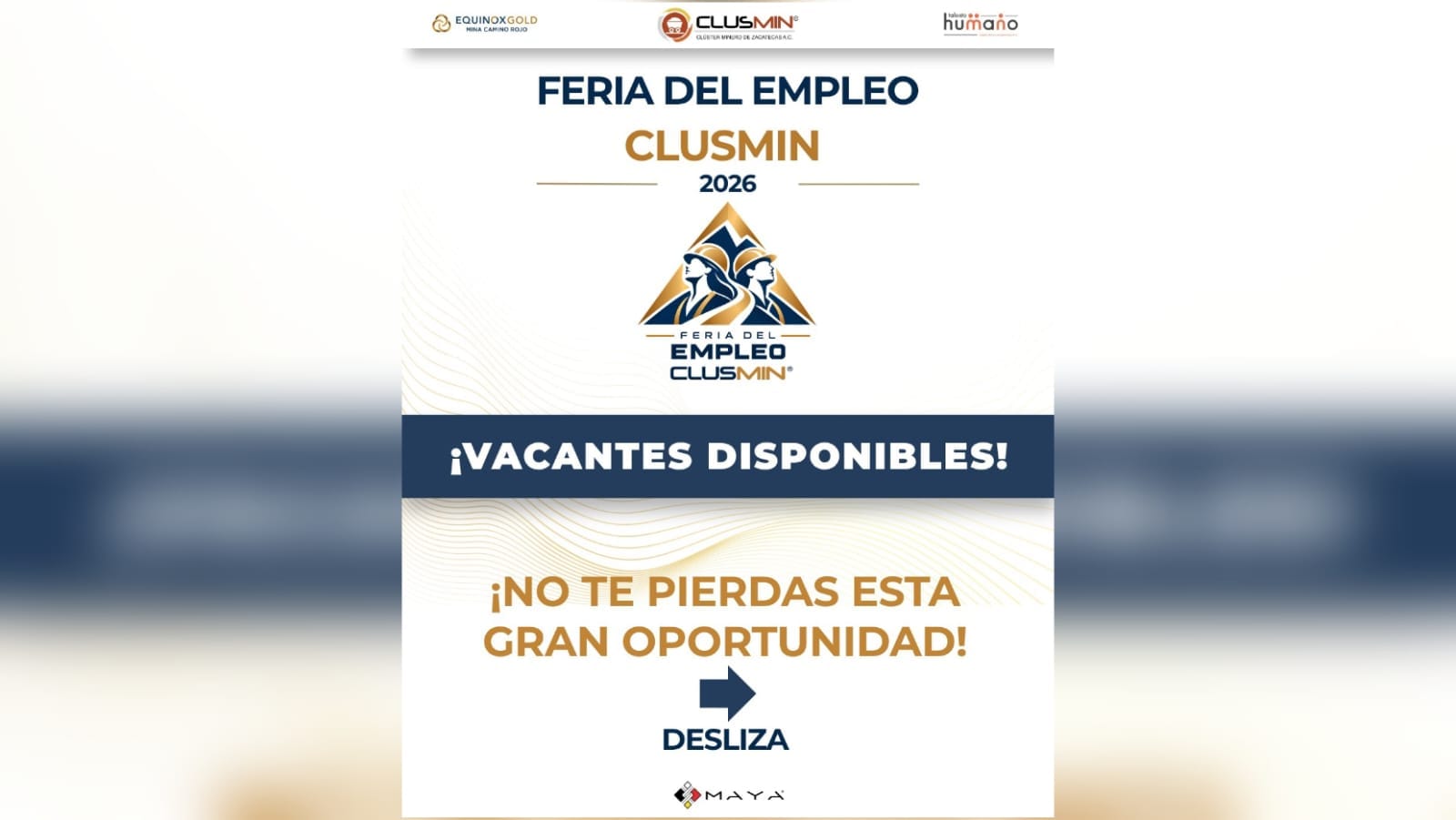 ¡Atención laboral! Clúster Minero de Zacatecas oferta nuevas vacantes laborales para 2026