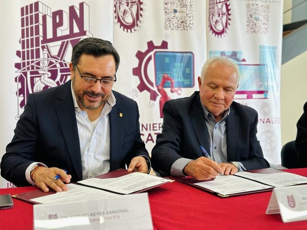 Firma del Convenio General de Colaboración entre el Clusmin y el IPN