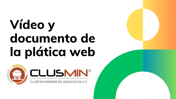 Video y documento: Plática web "Programa  para incrementar el nivel competitivo del sector agroindustrial cárnico y lácteo del municipio de Zacazonapan, México".