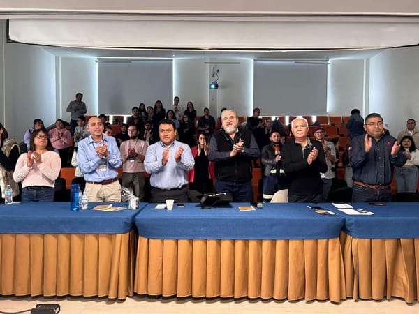 Clausura del 1er Congreso de Procesamientos de Minerales.                      "Ing. Jaime Lomelín Guillén"