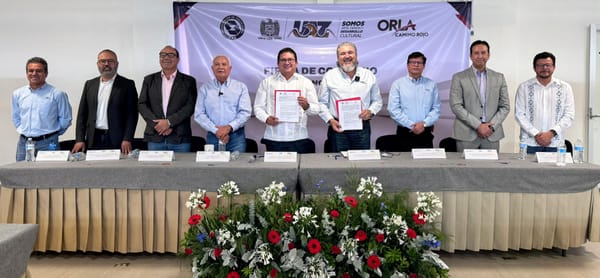 Orla Camino Rojo y la Universidad Autónoma de Zacatecas estrechan lazos de colaboración.