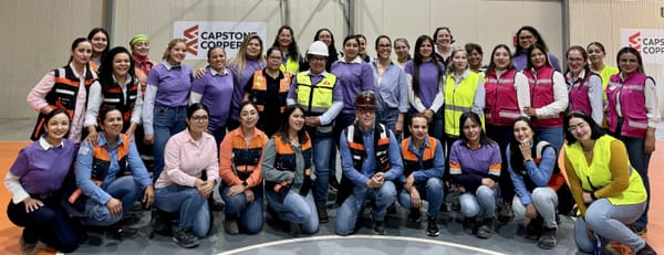 Capstone Copper recibe a Mujeres WIM de México