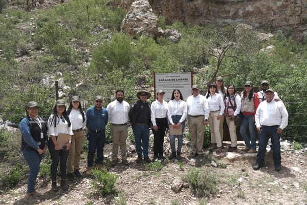 Fresnillo plc colabora con el Centro INAH Zacatecas para rescatar el sitio Arqueológico Cañada de Linares, en la Sierra de Valdecañas.