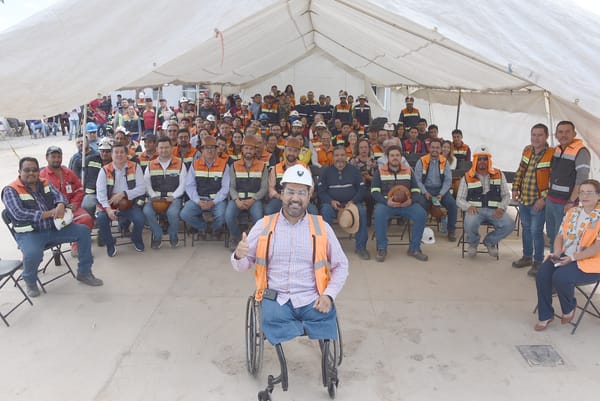 Celebran en Arian Silver a los mineros en su día