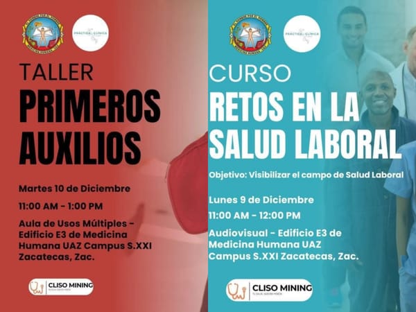 CLISO MINING EN COLABORACION CON LA UNIDAD ACADEMICA DE MEDICINA HUMANA.