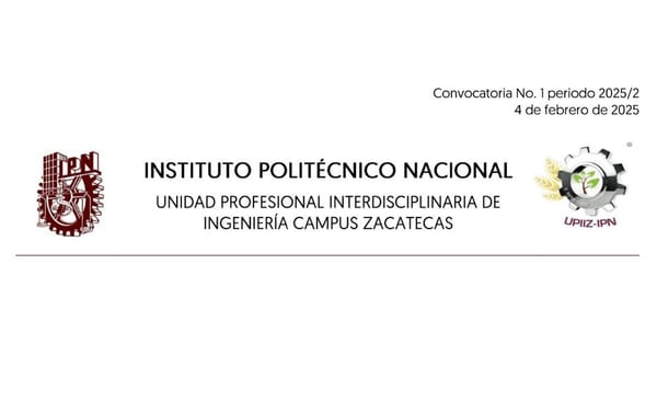 Contratación de personal docente en IPN Zacatecas.