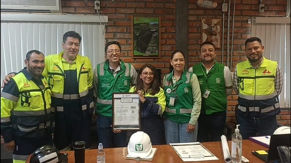 En Unidad Asientos de Minera Frisco renovamos nuestro compromiso con la seguridad: obtuvimos el Distintivo ELSSA