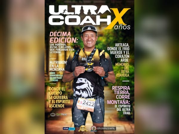 Jorge Perera, empresario e integrante del Clúster Minero de Zacatecas, entre los 20 mejores de México en el Ultra Coahuila 2025