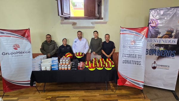 GRUPO MÉXICO REALIZA DONACIÓN DE MATERIALES MÉDICOS Y EQUIPAMIENTO A PROTECCIÓN CIVIL Y BOMBEROS EN ZACATECAS