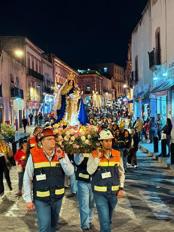 Mineros se reúnen en la Solemne Eucaristía Minera en Zacatecas