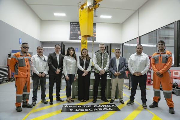 Sandvik inaugura nueva área de reparación de perforadoras en Zacatecas