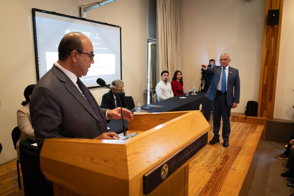 Clusmin felicita la toma de protesta del M. en C. Rubén de Jesús Del Pozo Mendoza, en la Unidad Académica de Ciencias de la Tierra de la UAZ