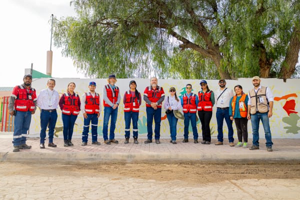 Orla Camino Rojo conmemora el Día Mundial del Hábitat con mural alusivo a la vida silvestre de Mazapil