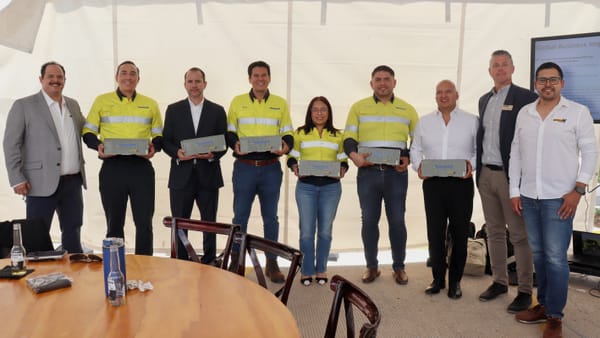 Newmont Peñasquito recibe reconocimiento internacional de Immersive Technologies por proyecto de mejora continua