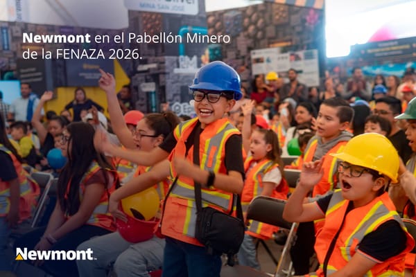 Newmont Peñasquito comparte su visión de minería responsable con las familias zacatecanas en el Pabellón Minero de la FENAZA 2026