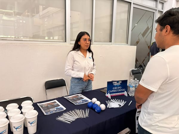 Grupo Capricornio fortalece vinculación laboral con la ‘Feria de Empleo y Estadías UTL 2026’