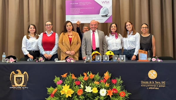 WIM México Distrito Zacatecas entrega equipo de campo a estudiantes de Ciencias de la Tierra de la UAZ