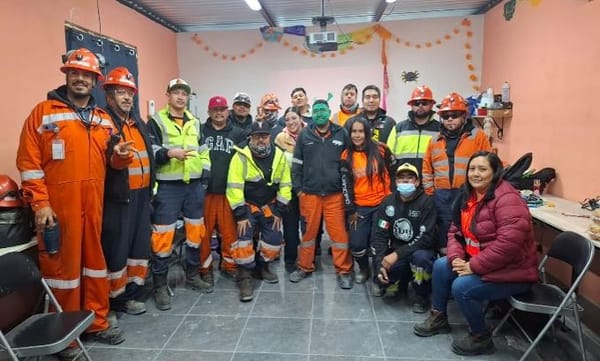 'Grupo Capricornio', celebra un año de operación en Juanicipio con cero accidentes incapacitantes